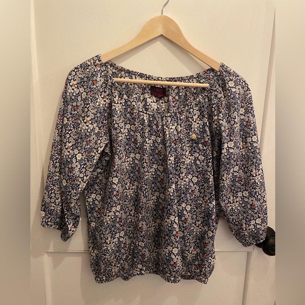 Liberty for J.Crew Floral Top